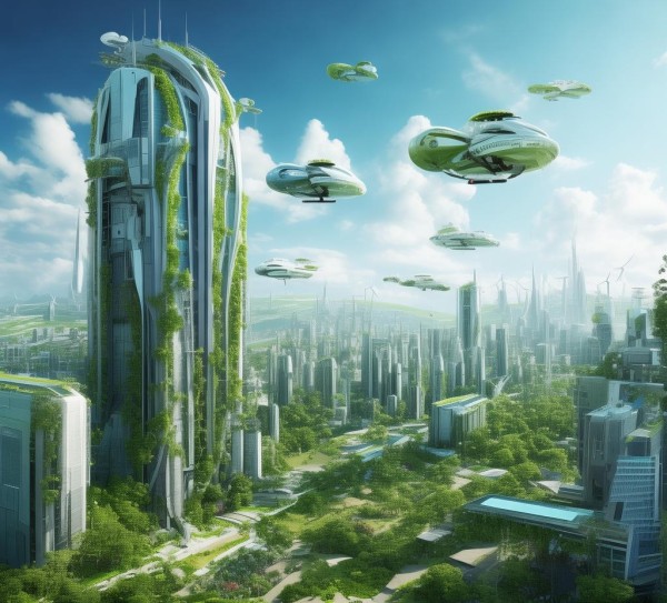 未来科技与环保,高科技动态壁纸之绿色未来 未来科技与环保,高科技动态壁纸之绿色未来